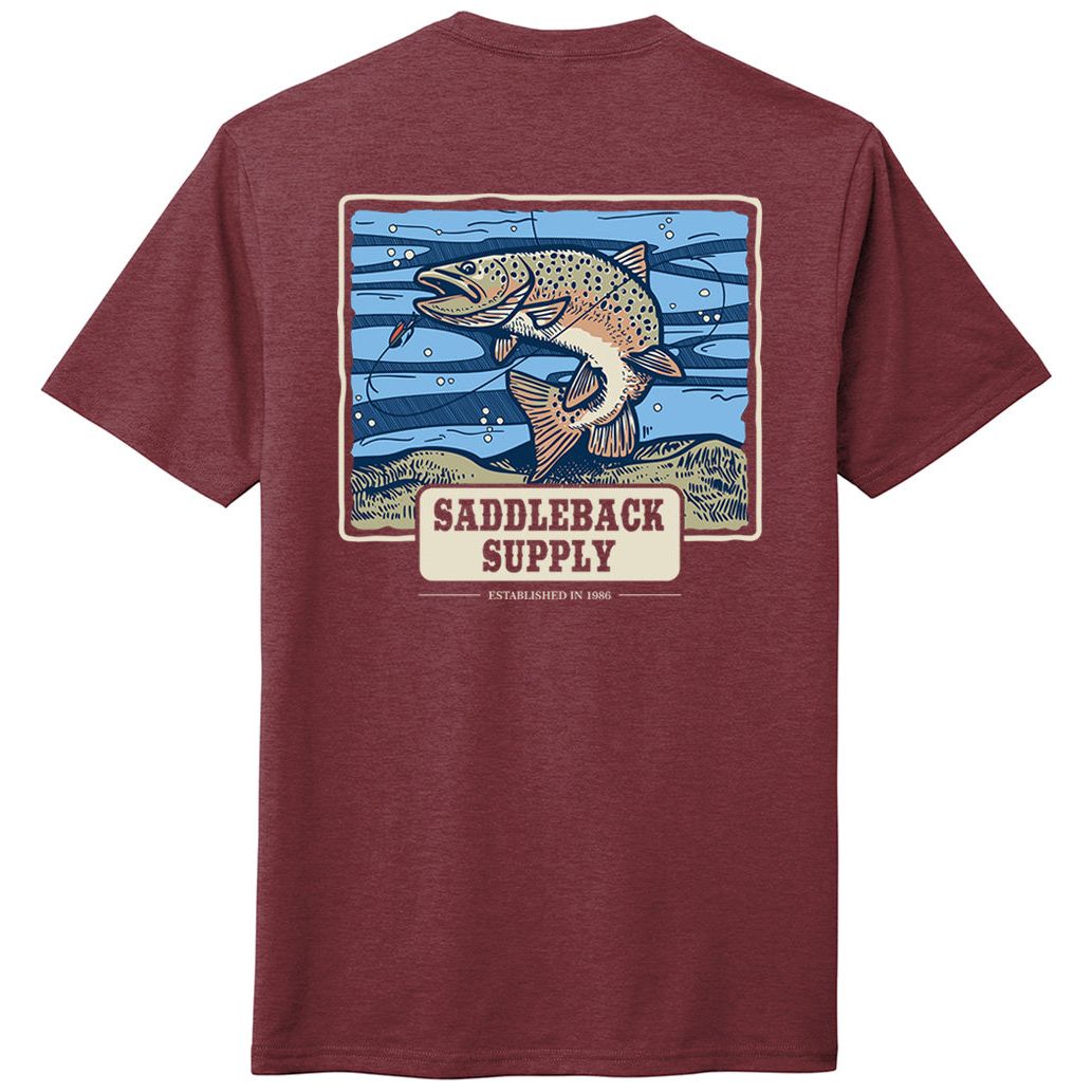 Saddleback Trout Lightweight Tee - Angler's Pro Tackle & Outdoors