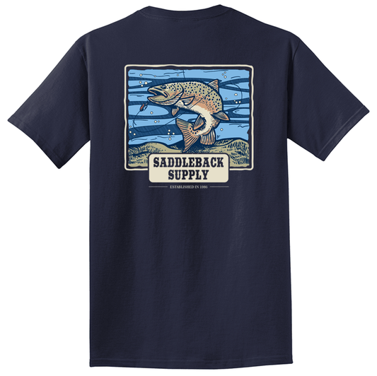 Saddleback Trout Pigment Tee - Angler's Pro Tackle & Outdoors