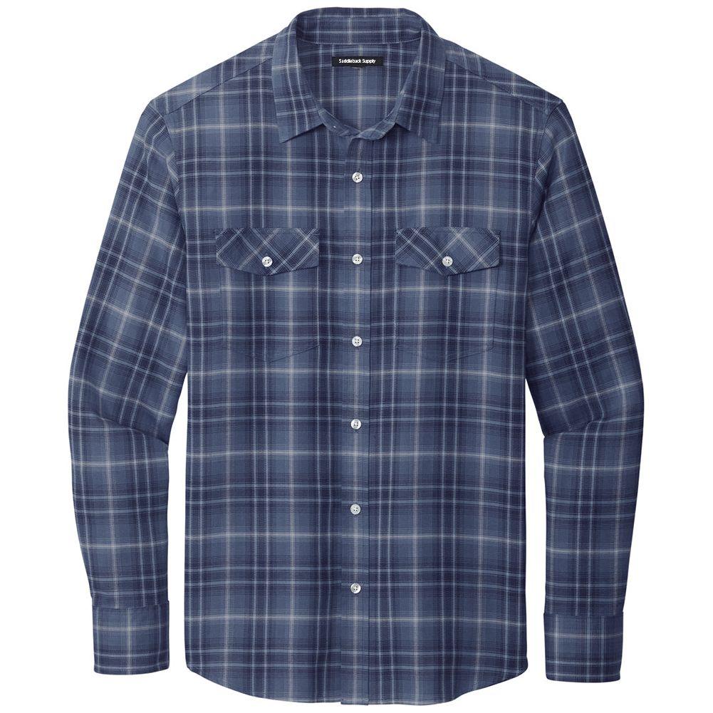 Saddleback True Navy Premium Flannel - Angler's Pro Tackle & Outdoors