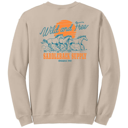 Saddleback Wild and Free Crewneck - Angler's Pro Tackle & Outdoors