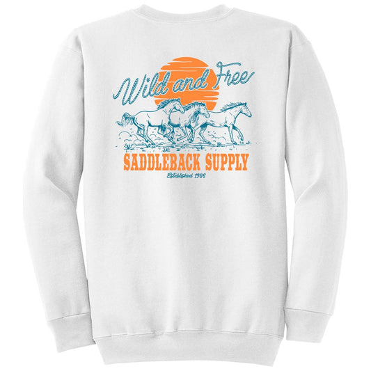 Saddleback Wild and Free Crewneck - Angler's Pro Tackle & Outdoors