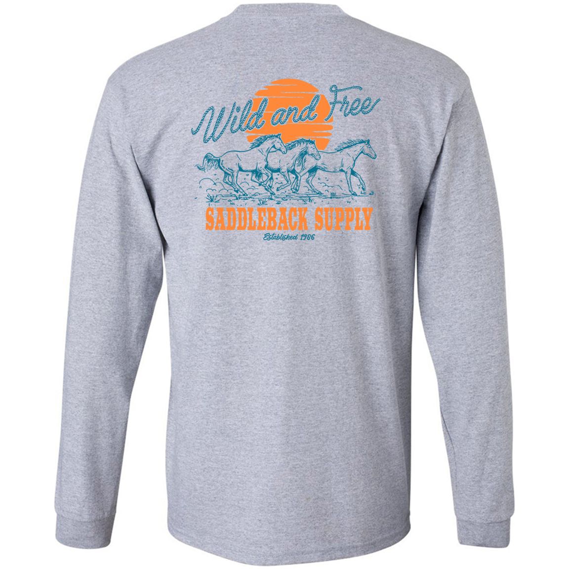 Saddleback Wild and Free Long Sleeve Tee - Angler's Pro Tackle & Outdoors