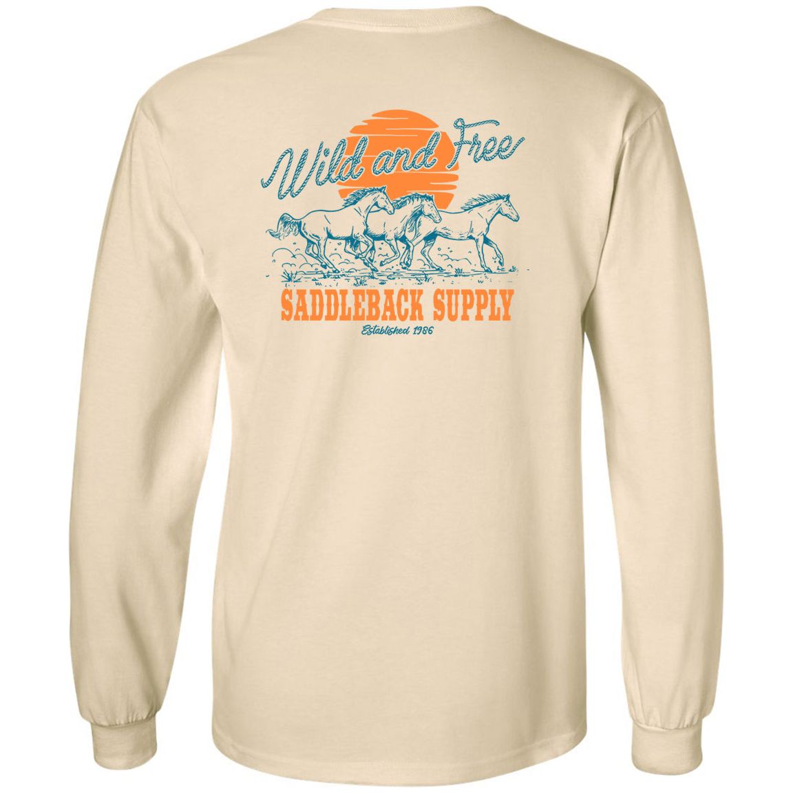 Saddleback Wild and Free Long Sleeve Tee - Angler's Pro Tackle & Outdoors