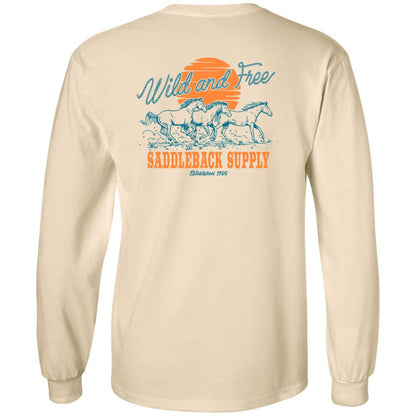 Saddleback Wild and Free Long Sleeve Tee - Angler's Pro Tackle & Outdoors