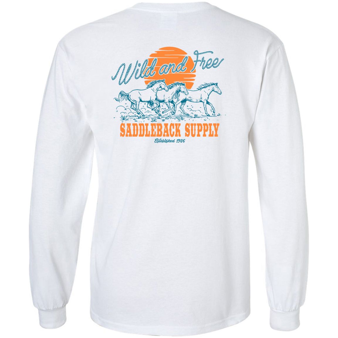 Saddleback Wild and Free Long Sleeve Tee - Angler's Pro Tackle & Outdoors