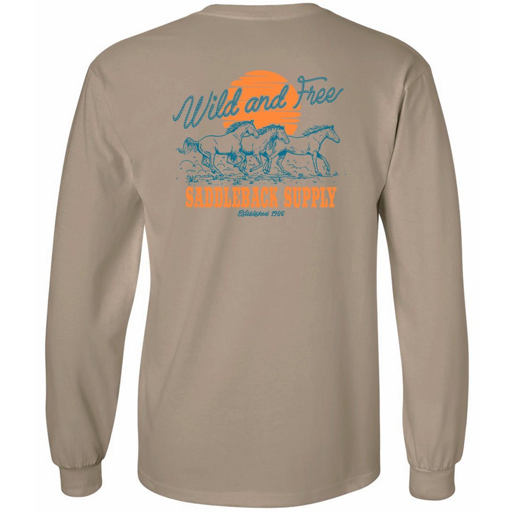 Saddleback Wild and Free Long Sleeve Tee - Angler's Pro Tackle & Outdoors