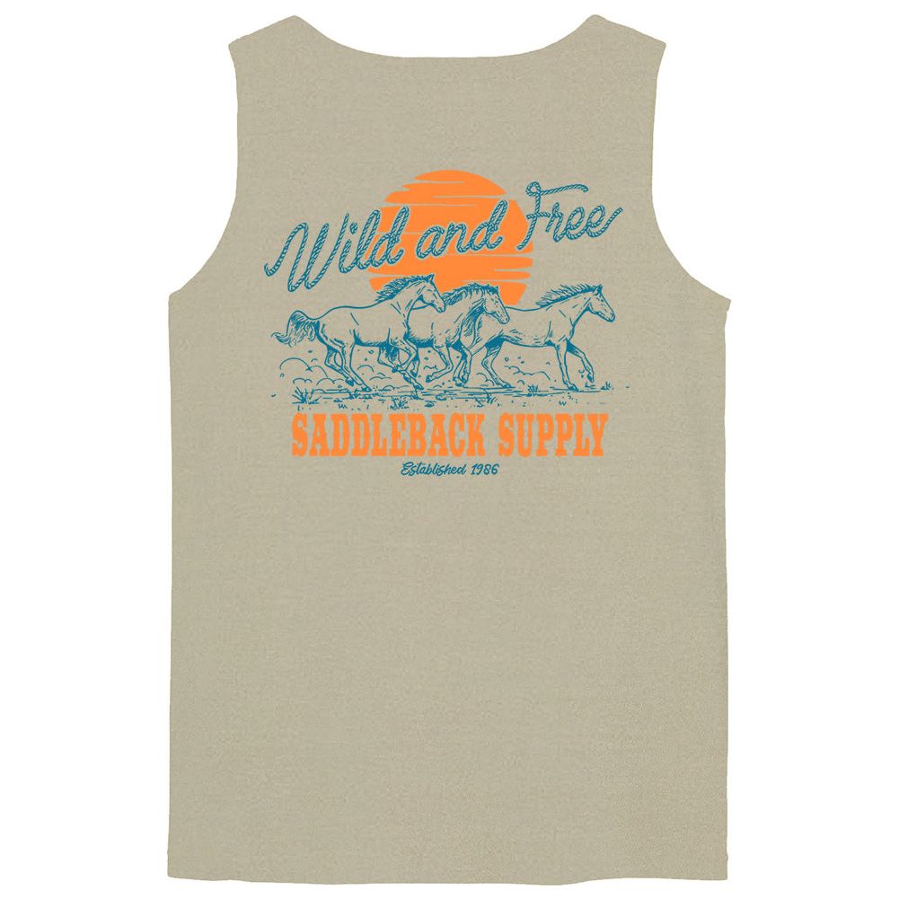 Saddleback Wild and Free Pigment Tank Top - Angler's Pro Tackle & Outdoors