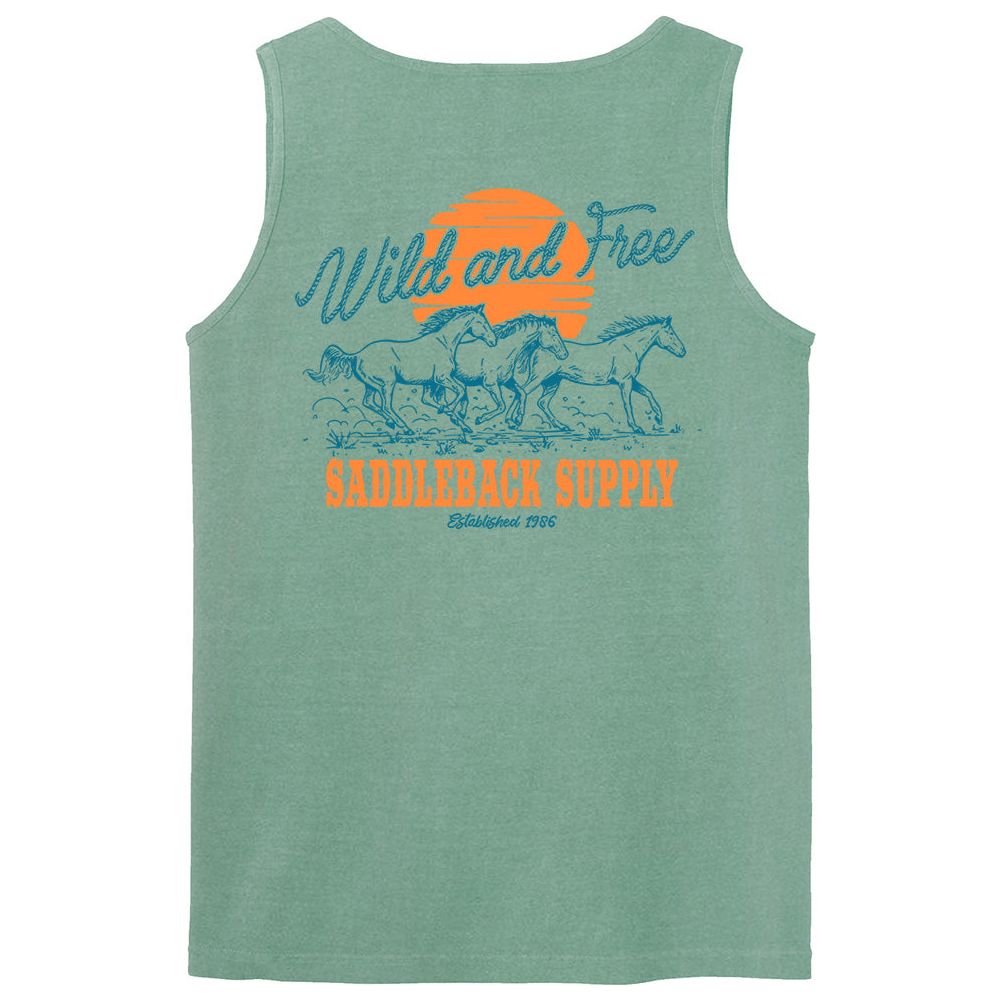 Saddleback Wild and Free Pigment Tank Top - Angler's Pro Tackle & Outdoors