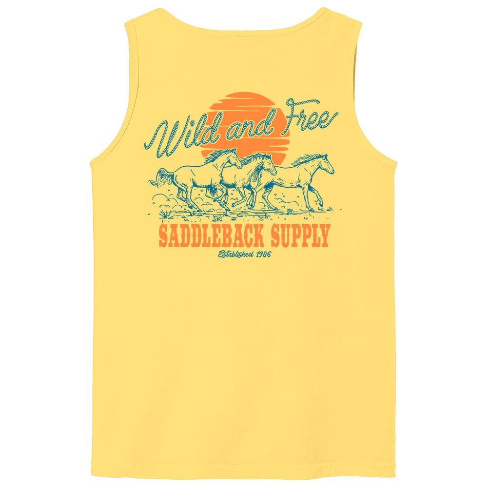 Saddleback Wild and Free Pigment Tank Top - Angler's Pro Tackle & Outdoors