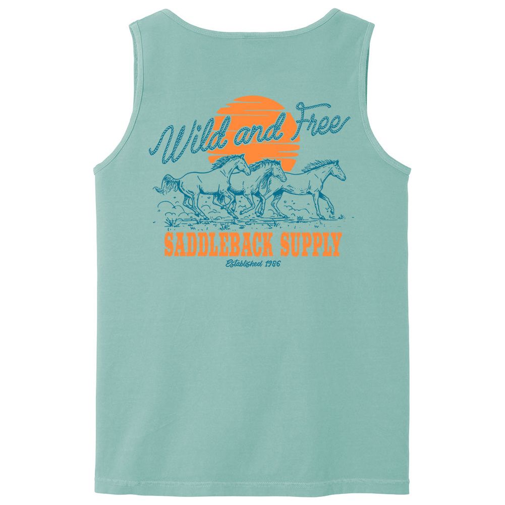 Saddleback Wild and Free Pigment Tank Top - Angler's Pro Tackle & Outdoors