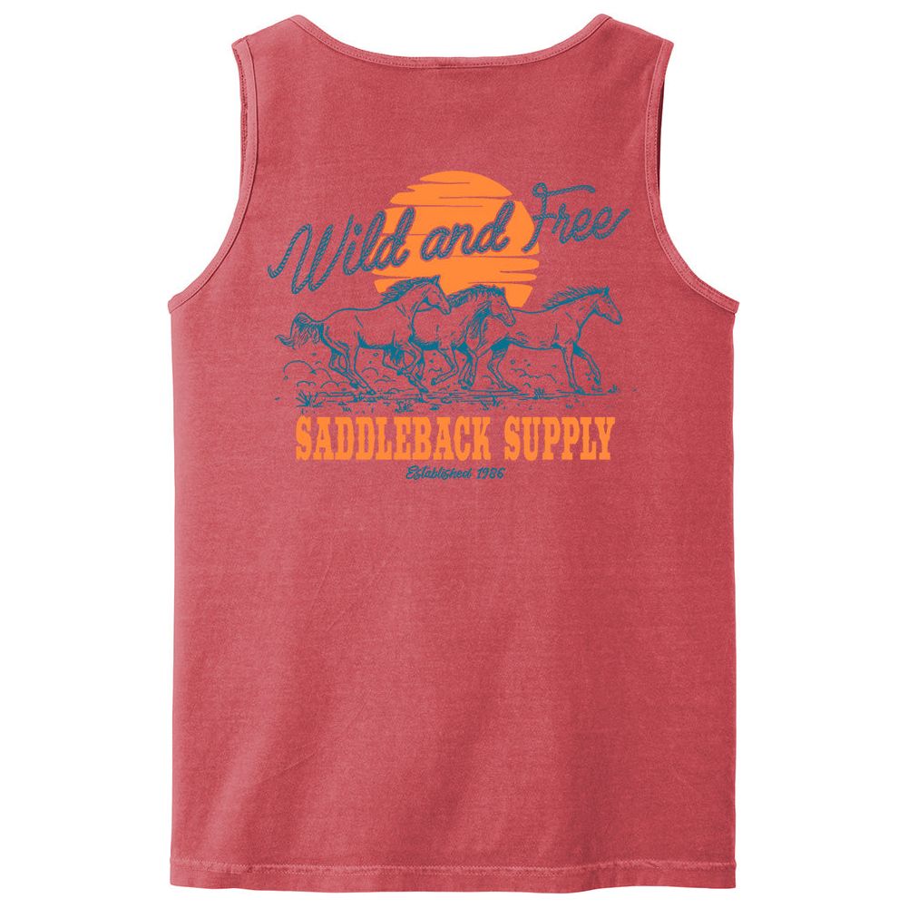 Saddleback Wild and Free Pigment Tank Top - Angler's Pro Tackle & Outdoors