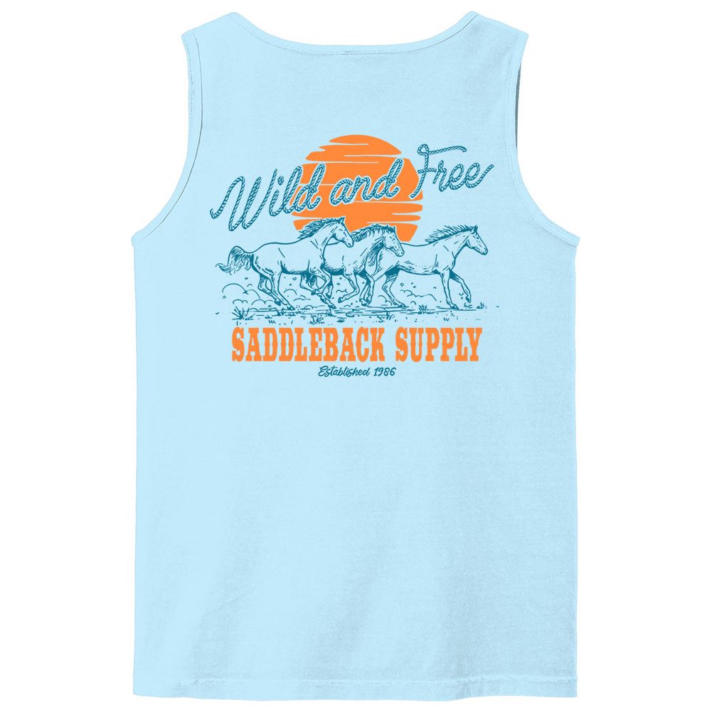 Saddleback Wild and Free Pigment Tank Top - Angler's Pro Tackle & Outdoors