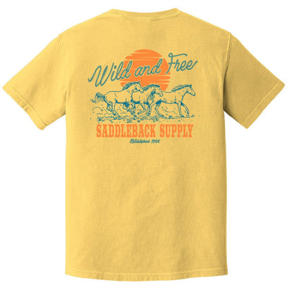 Saddleback Wild and Free Pigment Tee - Angler's Pro Tackle & Outdoors
