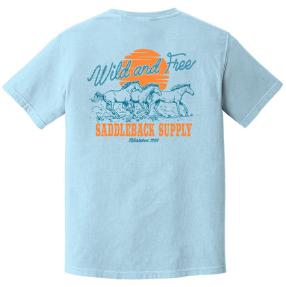 Saddleback Wild and Free Pigment Tee - Angler's Pro Tackle & Outdoors