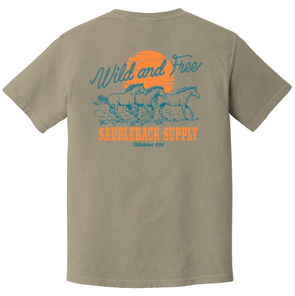 Saddleback Wild and Free Pigment Tee - Angler's Pro Tackle & Outdoors