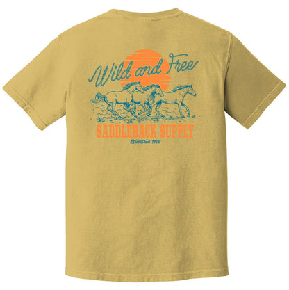 Saddleback Wild and Free Pigment Tee - Angler's Pro Tackle & Outdoors