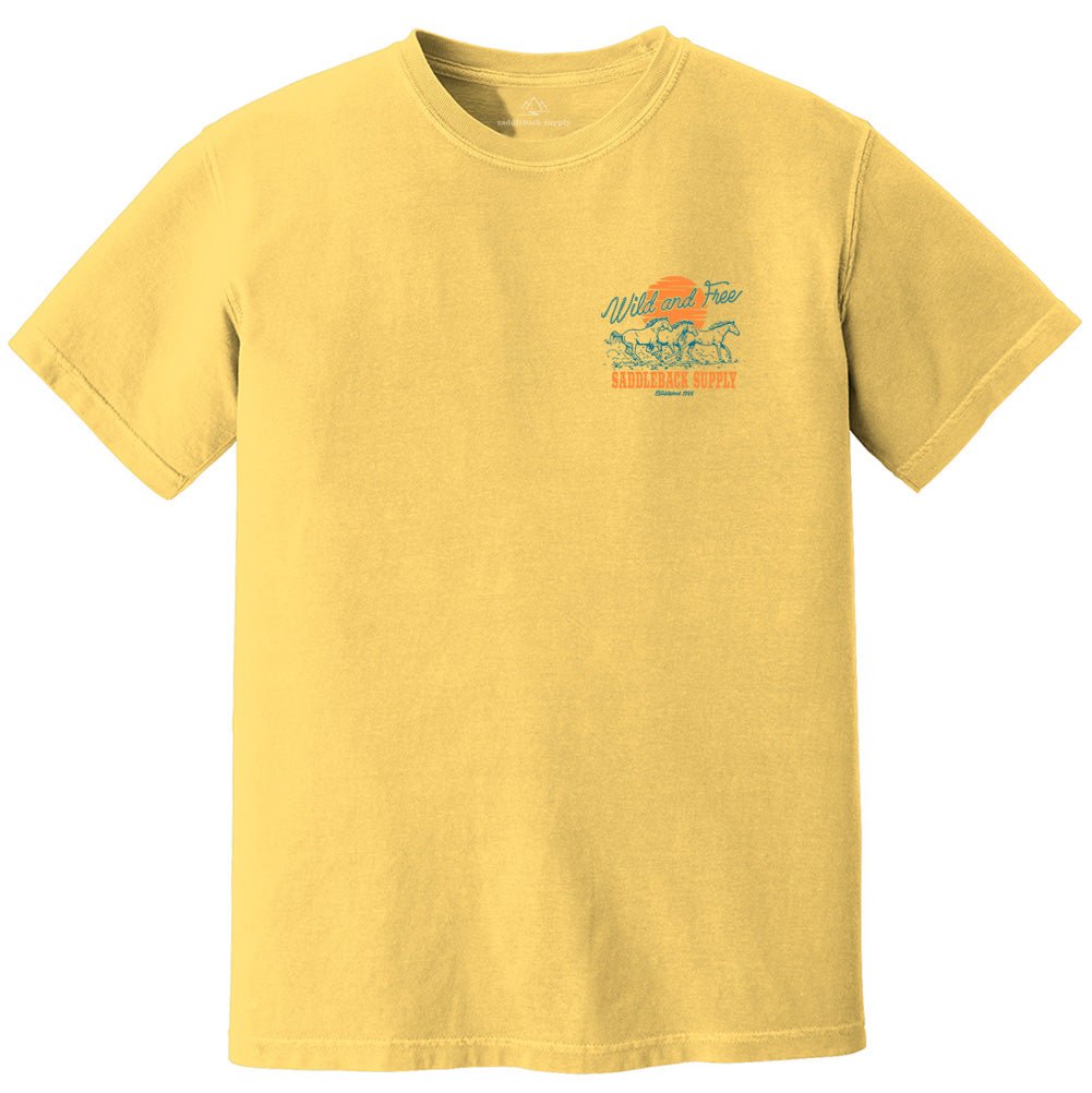 Saddleback Wild and Free Pigment Tee - Angler's Pro Tackle & Outdoors