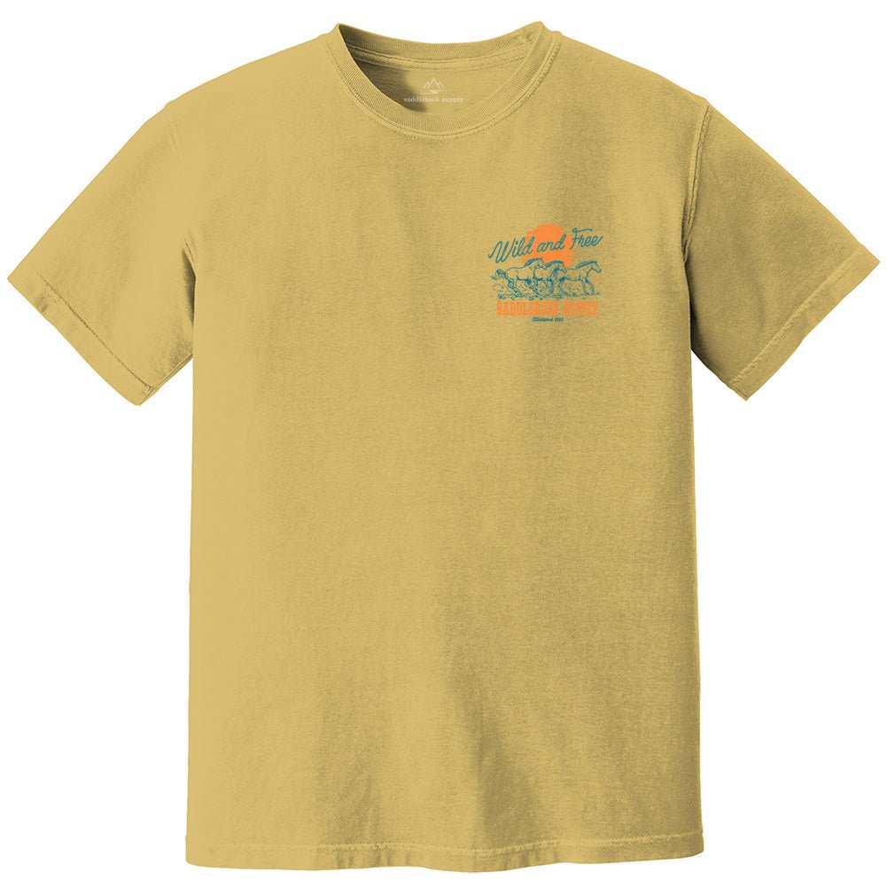 Saddleback Wild and Free Pigment Tee - Angler's Pro Tackle & Outdoors