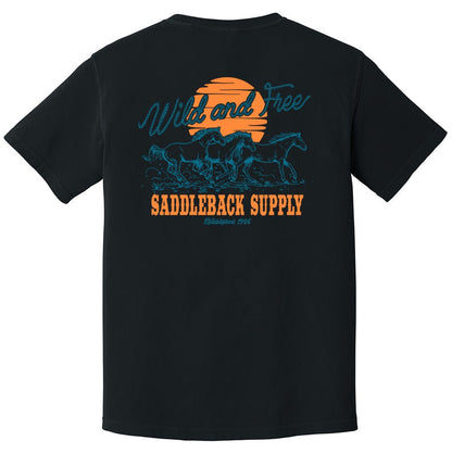 Saddleback Wild and Free Pigment Tee - Angler's Pro Tackle & Outdoors