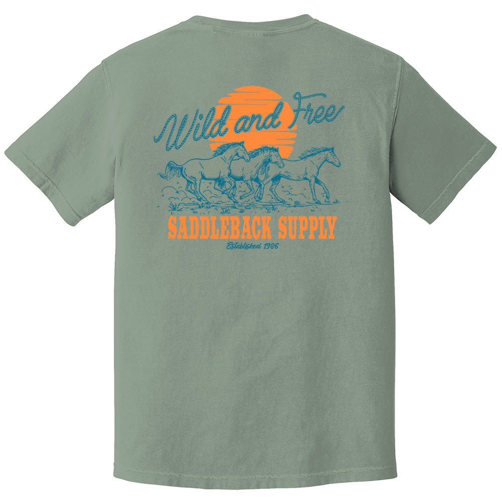 Saddleback Wild and Free Pigment Tee - Angler's Pro Tackle & Outdoors