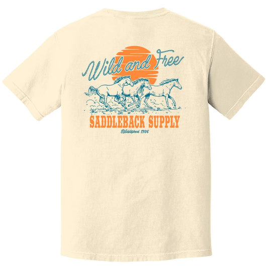 Saddleback Wild and Free Pigment Tee - Angler's Pro Tackle & Outdoors