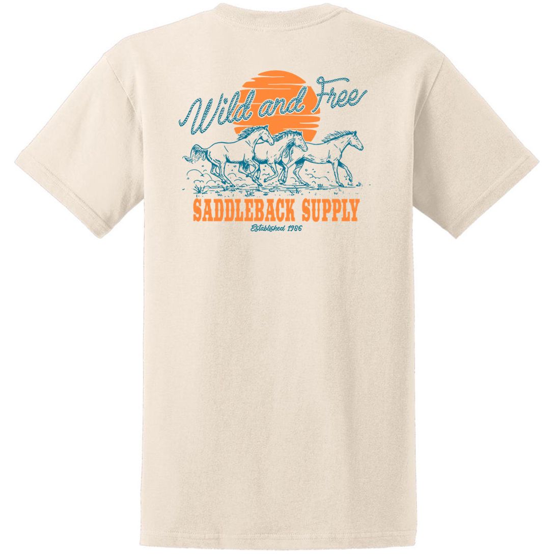 Saddleback Wild and Free Tee - Angler's Pro Tackle & Outdoors