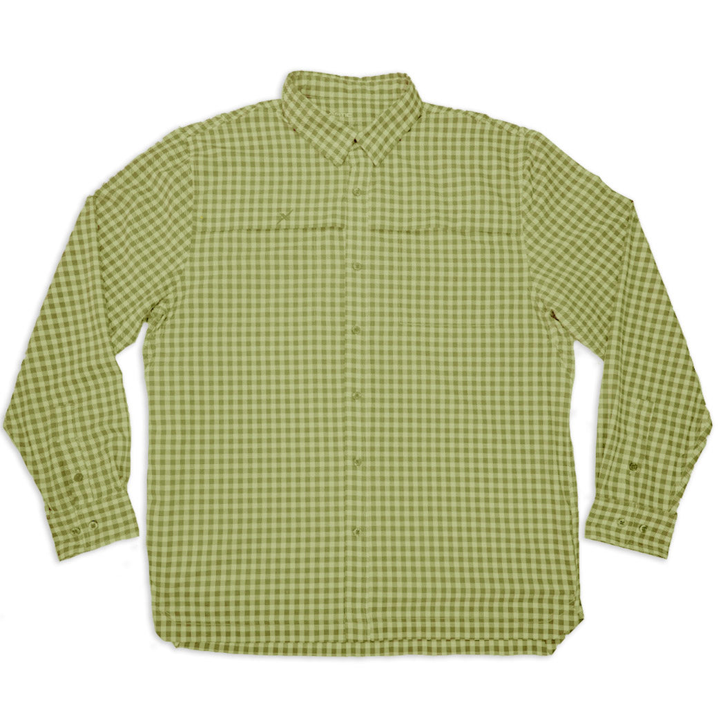 Xotic - Long Sleeve Patterned Lifestyle Button Down w/ REPEL-X