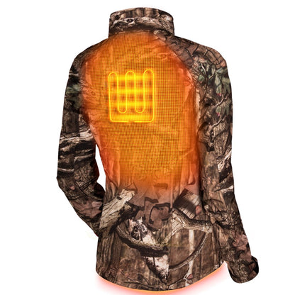 Gobi Heat Sahara Women's Heated Hunting Jacket - Mossy Oak Camo