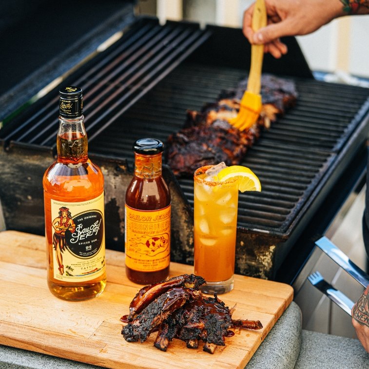 Grill Your Ass Off Sailor Jerry® Ironsides BBQ Sauce
