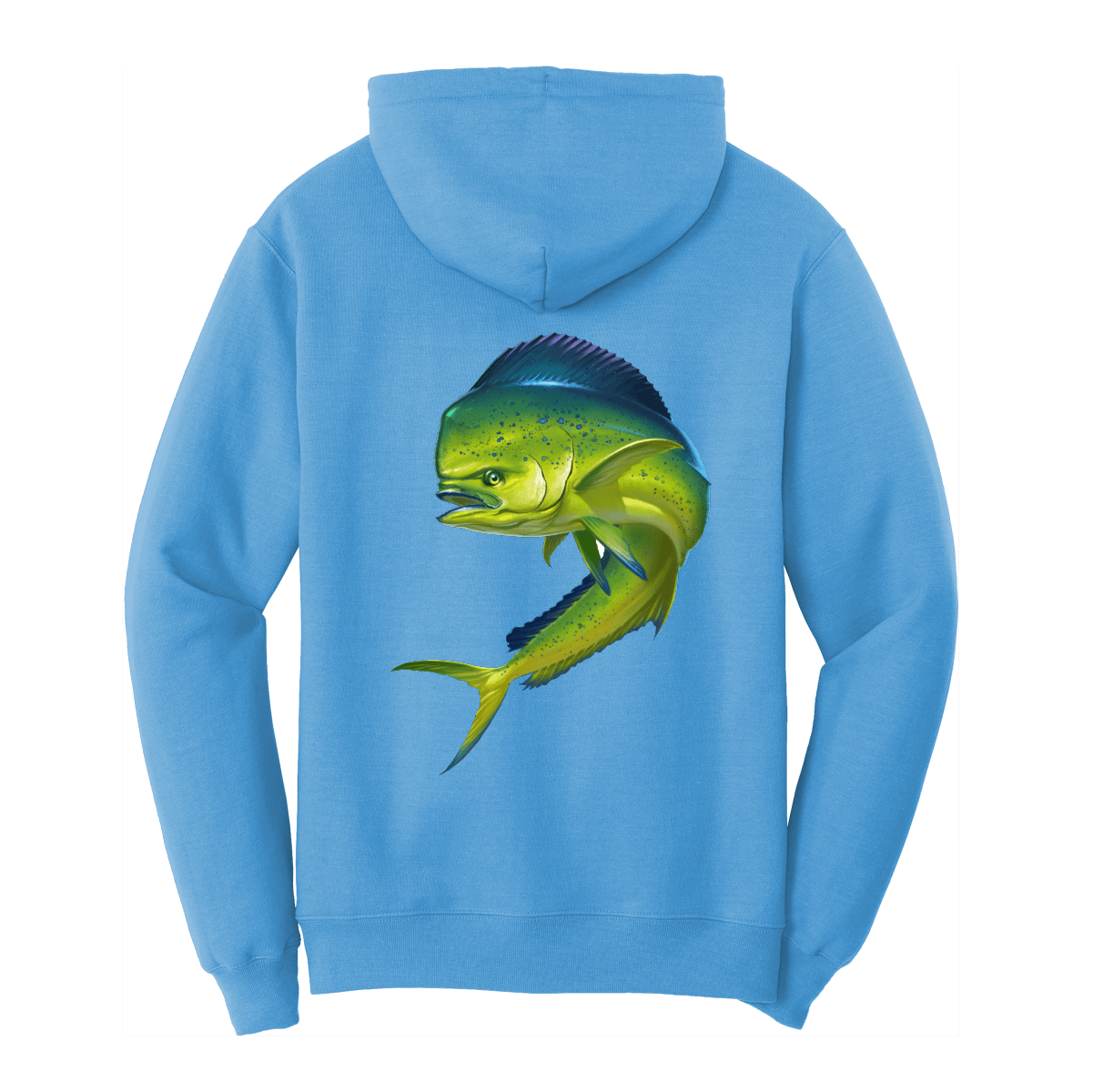 Saltwater Born Action Mahi Cotton Hoodie - Angler's Pro Tackle & Outdoors