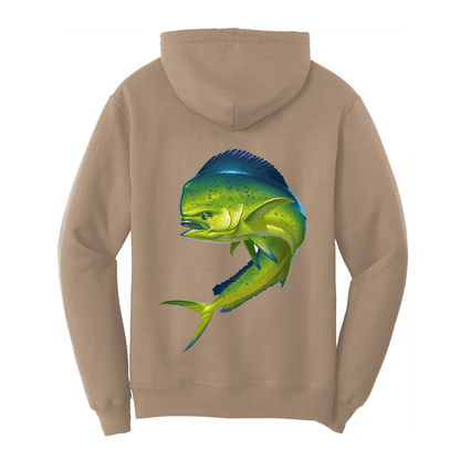 Saltwater Born Action Mahi Cotton Hoodie - Angler's Pro Tackle & Outdoors