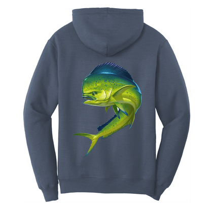 Saltwater Born Action Mahi Cotton Hoodie - Angler's Pro Tackle & Outdoors