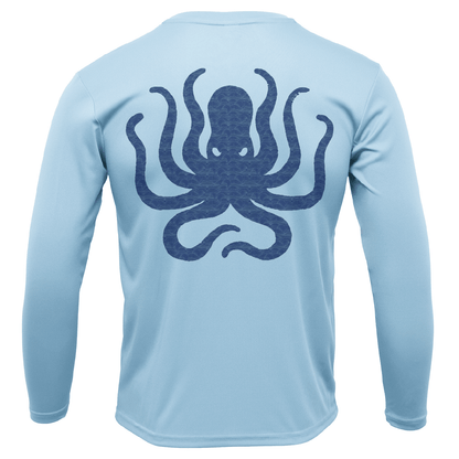 Saltwater Born Anna Maria Island Kraken Long Sleeve UPF 50+ Dry - Fit Shirt - Angler's Pro Tackle & Outdoors