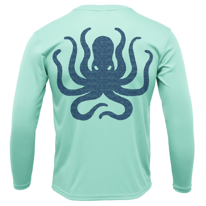 Saltwater Born Anna Maria Island Kraken Long Sleeve UPF 50+ Dry - Fit Shirt - Angler's Pro Tackle & Outdoors