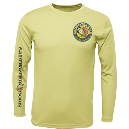 Saltwater Born Anna Maria Island Kraken Long Sleeve UPF 50+ Dry - Fit Shirt - Angler's Pro Tackle & Outdoors