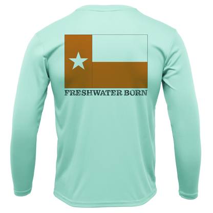 Saltwater Born Austin Freshwater Born Boy's Long Sleeve UPF 50+ Dry - Fit Shirt - Angler's Pro Tackle & Outdoors