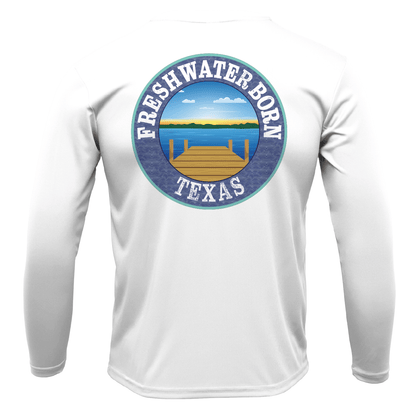 Saltwater Born Baylor Edition Freshwater Born Boy's Long Sleeve UPF 50+ Dry - Fit Shirt - Angler's Pro Tackle & Outdoors