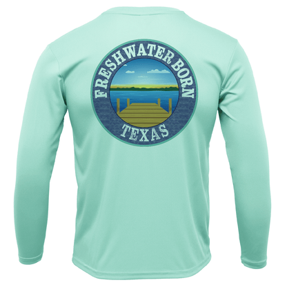 Saltwater Born Baylor Edition Freshwater Born Boy's Long Sleeve UPF 50+ Dry - Fit Shirt - Angler's Pro Tackle & Outdoors