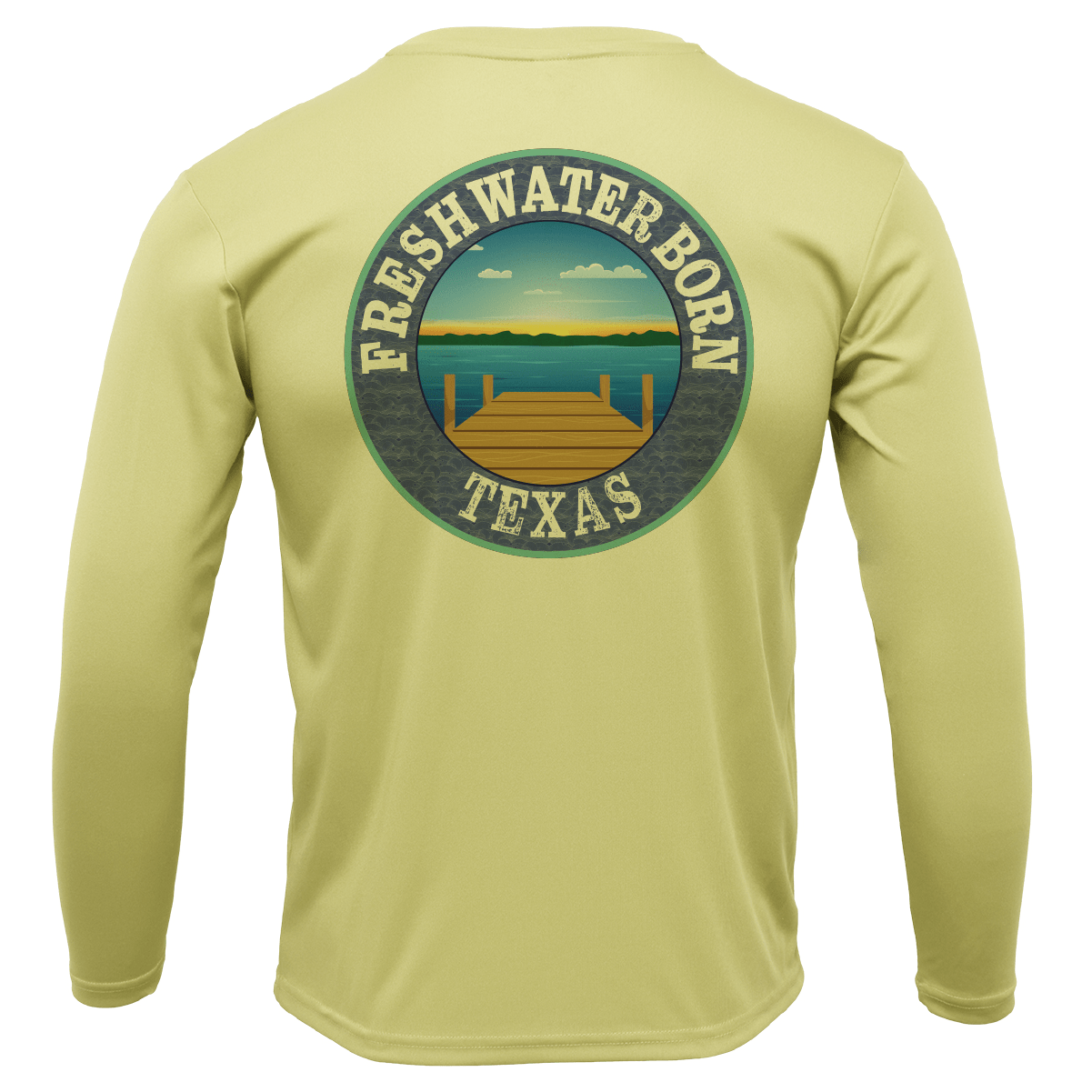 Saltwater Born Baylor Edition Freshwater Born Boy's Long Sleeve UPF 50+ Dry - Fit Shirt - Angler's Pro Tackle & Outdoors