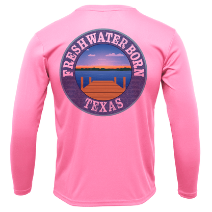 Saltwater Born Baylor Edition Freshwater Born Girl's Long Sleeve UPF 50+ Dry - Fit Shirt - Angler's Pro Tackle & Outdoors