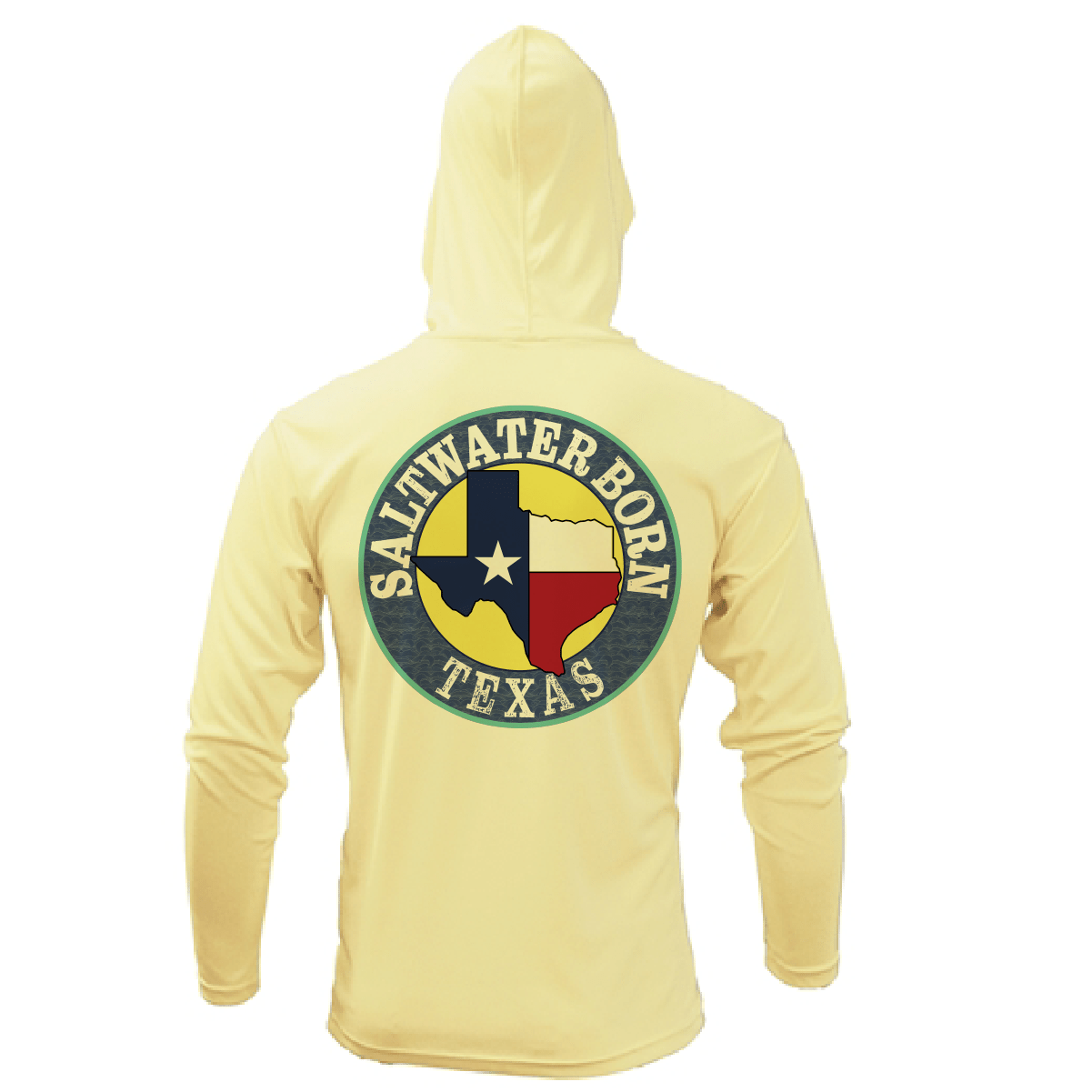 Saltwater Born Baylor Edition Long Sleeve UPF 50+ Dry - Fit Hoodie - Angler's Pro Tackle & Outdoors