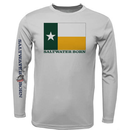 Saltwater Born Baylor Edition Long Sleeve UPF 50+ Dry - Fit Shirt - Angler's Pro Tackle & Outdoors