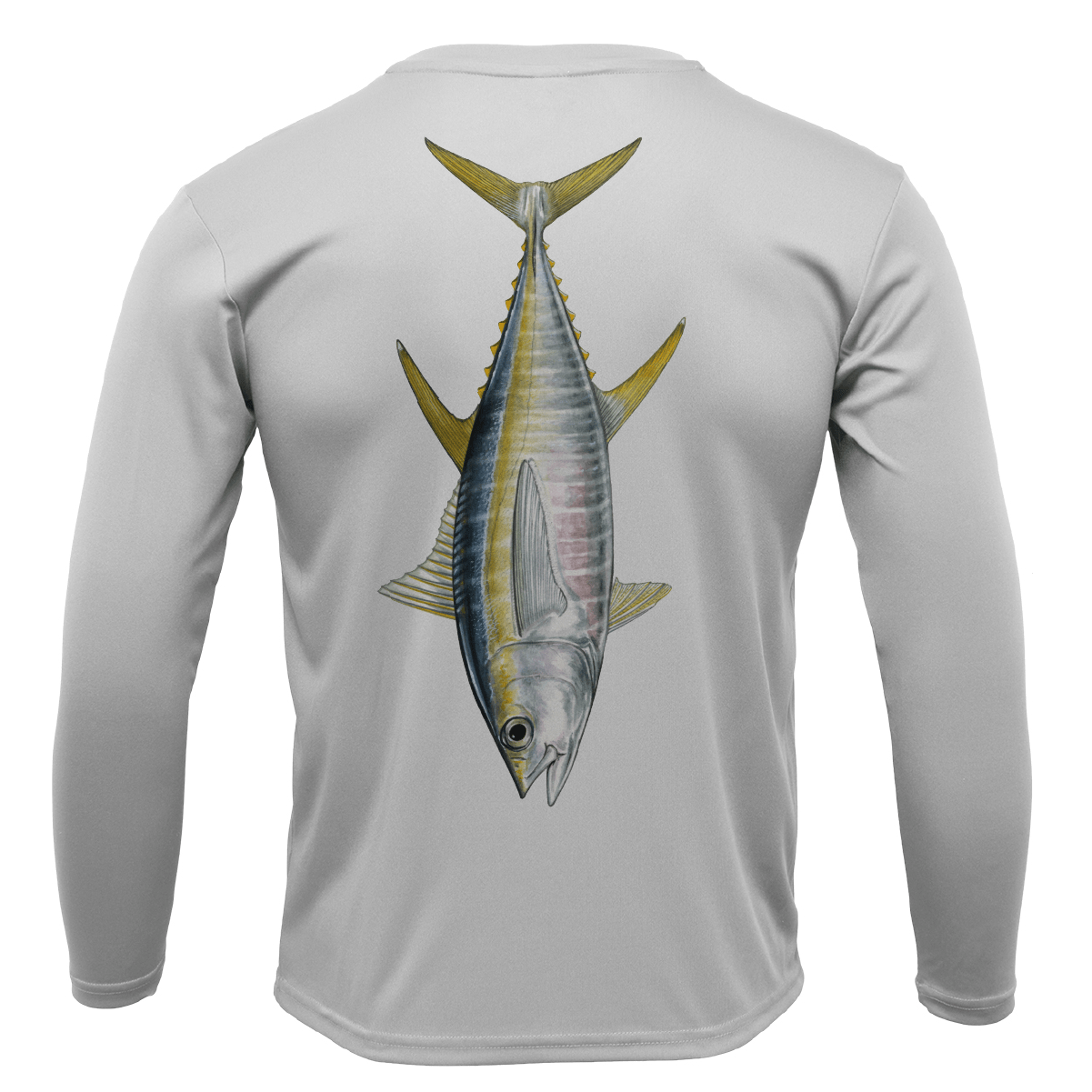 Saltwater Born Bimini, Bahamas Tuna Long Sleeve UPF 50+ Dry - Fit Shirt - Angler's Pro Tackle & Outdoors