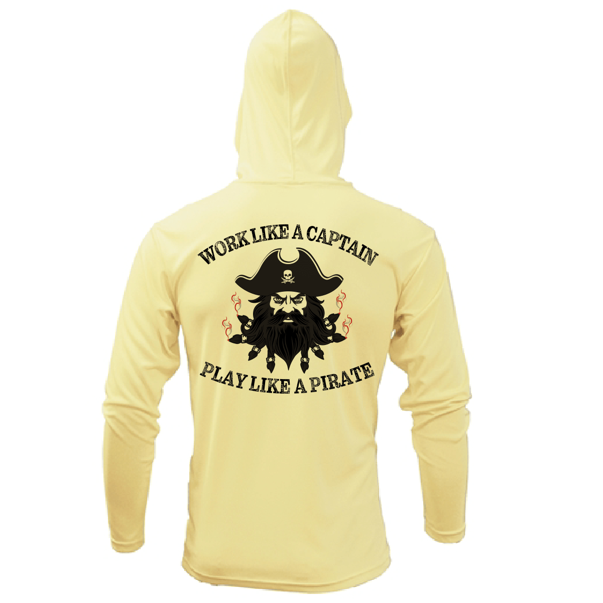 Saltwater Born Blackbeard Long Sleeve UPF 50+ Dry - Fit Hoodie - Angler's Pro Tackle & Outdoors