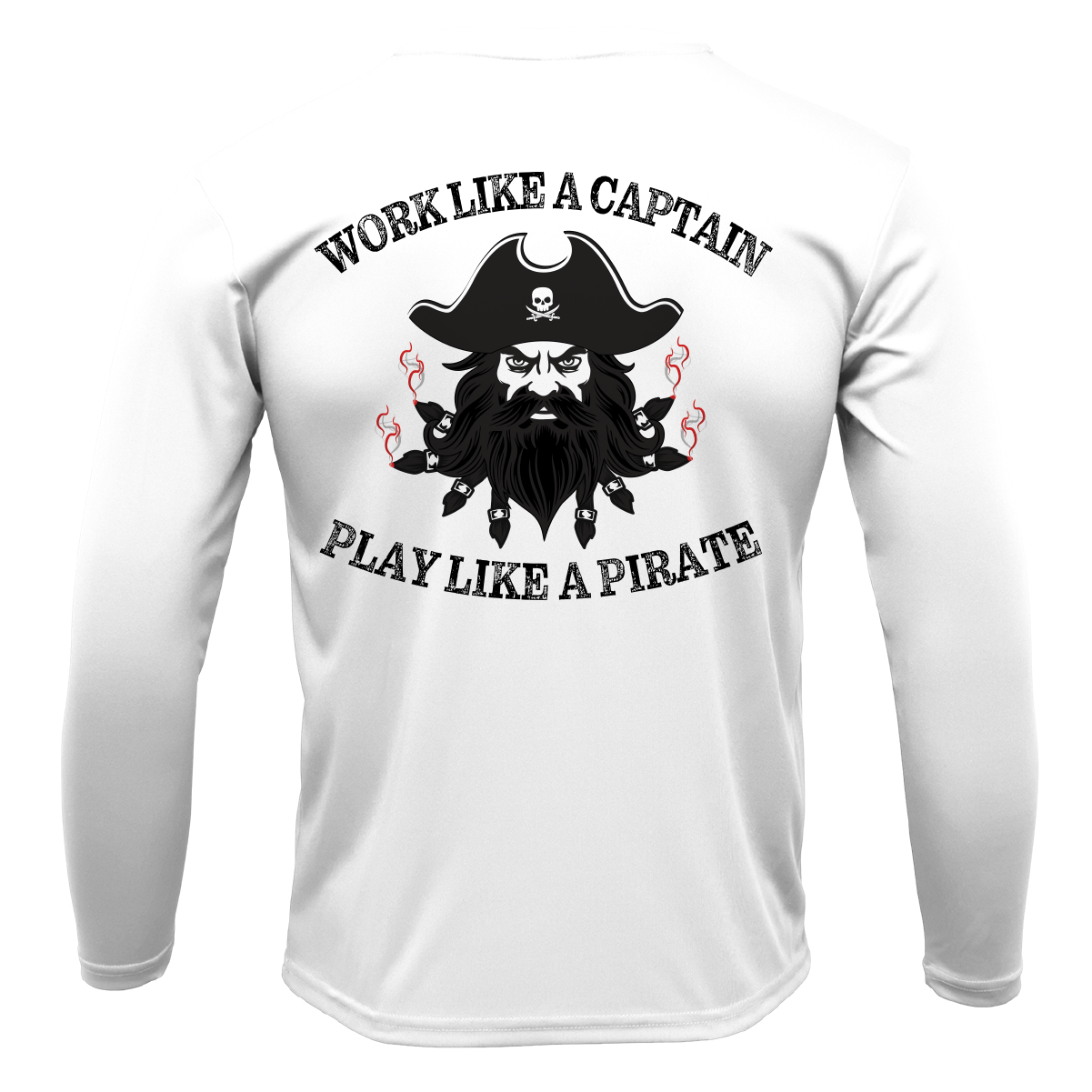 Saltwater Born Blackbeard Long Sleeve UPF 50+ Dry - Fit Shirt - Angler's Pro Tackle & Outdoors