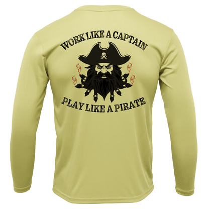 Saltwater Born Blackbeard Long Sleeve UPF 50+ Dry - Fit Shirt - Angler's Pro Tackle & Outdoors