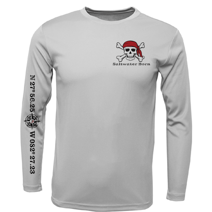 Saltwater Born Blackbeard Long Sleeve UPF 50+ Dry - Fit Shirt - Angler's Pro Tackle & Outdoors