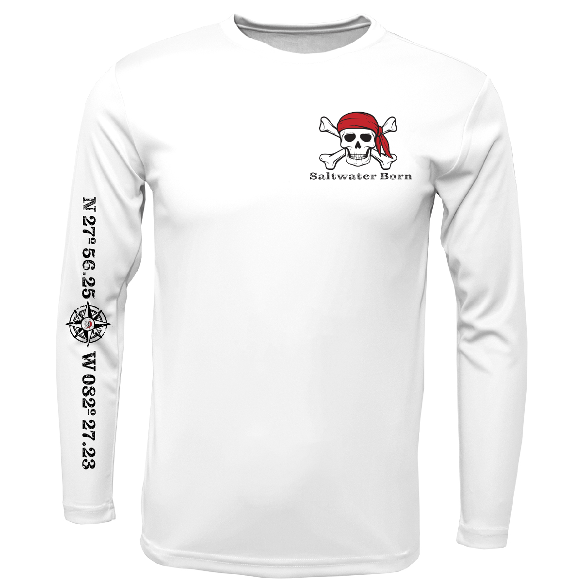 Saltwater Born Blackbeard Long Sleeve UPF 50+ Dry - Fit Shirt - Angler's Pro Tackle & Outdoors