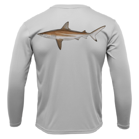 Saltwater Born Blacktip Long Sleeve UPF 50+ Dry - Fit Shirt - Angler's Pro Tackle & Outdoors