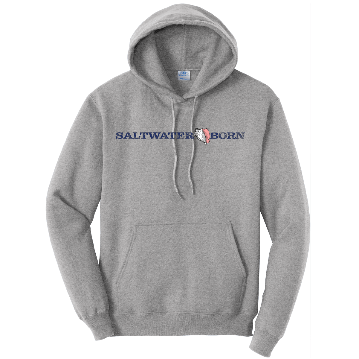 Saltwater Born Blue Marlin Cotton Hoodie - Angler's Pro Tackle & Outdoors